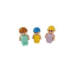 Vintage 80s 90s Blue Box My Happy Town Happy Folks Figure Lot